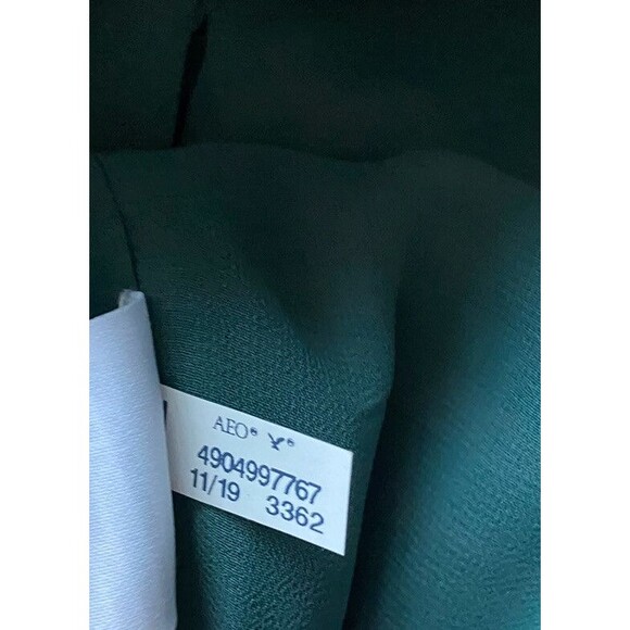 American Eagle Womens High-Waisted Plaid Mini Skirt Size S Linen Academia Preppy - Picture 6 of 12